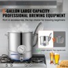 VEVOR Stainless Steel Kettle, 5 GALLON Brewing Pot, Tri Ply Bottom for Beer, Brew Kettle Pot, Home Brewing Supplies Includes Lid, Handle,Thermometer - 3 of 4