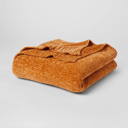 Threshold chenille throw online blanket