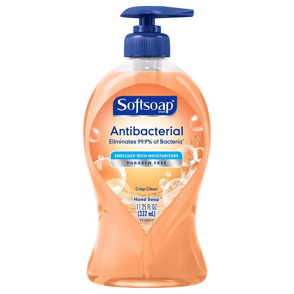 UPC 074182445713 product image for Softsoap Liquid Anti-bacterial Hand Soap Pump - Crisp Clean - 11.25 fl oz | upcitemdb.com