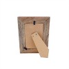 Natural Wood 4 x 6 inch Henna Pattern Decorative Wood Picture Frame - Foreside Home & Garden - 2 of 4