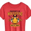 Women's - Marvel - Property of Wolverine Short Sleeve Graphic T-Shirt - 2 of 4