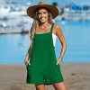Women's Square Neck Wide Leg Romper - Cupshe - 2 of 4