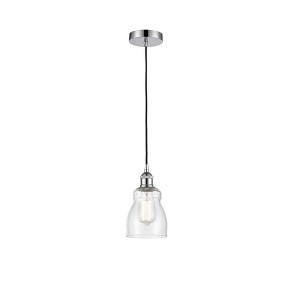 Ellery - 1 Light Cord Hung Mini Pendant In Nautiical Style-9.75 Inches Tall and 4.5 Inches Wide - 1 of 1