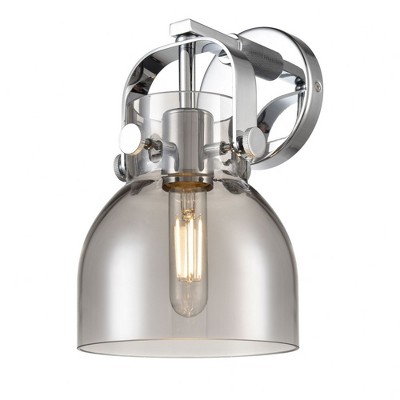 Pilaster II Bell - 1 Light Wall Sconce In Industrial Style-9.75 Inches Tall and 6.5 Inches Wide