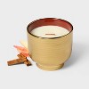 Wooden Wick Ceramic Jar Candle 8oz - Threshold™ - 3 of 4