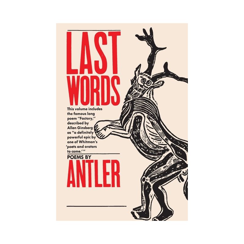 Last Words - by  Antler (Paperback), 1 of 2