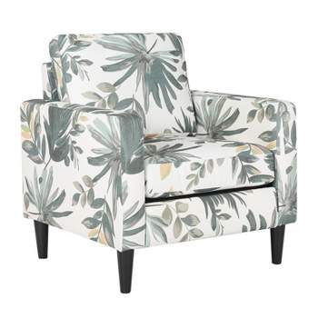 Wendy Arm Chair Polyester/Wood - LumiSource
