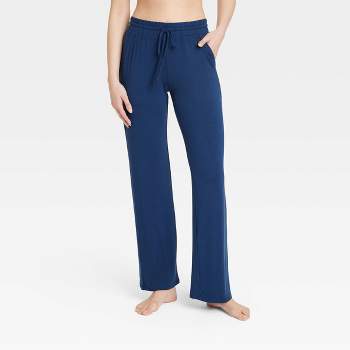 Women's Flannel Jogger Pants - Stars Above™ Cream/Black XL