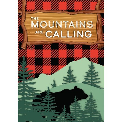 Briarwood Lane Garden Flag 12x18 For Outdoor The Mountains Are Calling Summer For Summer Garden Flag Flags For Outside