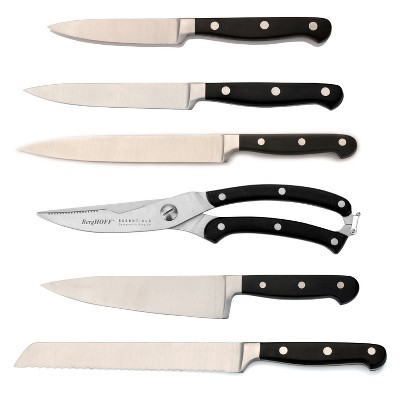 BergHOFF Essentials 6Pc Stainless Steel Triple Riveted Knife Set