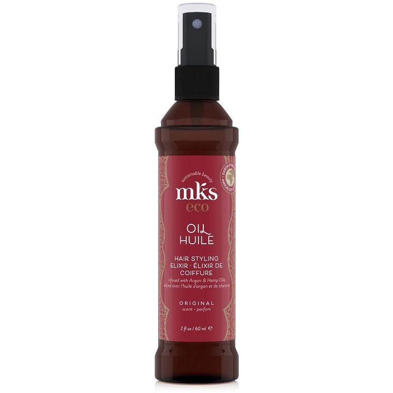 MKS eco Oil Huile Hair Styling Elixir (2 oz, Original Scent) Argan Oil Hair Serum (formerly Marrakesh Oil), 1 of 10