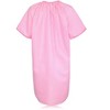 JEFFRICO House Dresses for Women with Pockets - Lightweight Breathable Short Sleeve Muumuu & Nightgowns - Snap Front Housecoat Dusters - 4 of 4