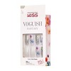 KISS Voguish Fantasy Fake Nails - Milk Bath - 2pk - 56ct - 2 of 4