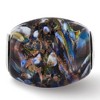 Black Bow Jewelry Fenton Multicolor Country Girl Glass & Sterling Silver Bead Charm - 2 of 3