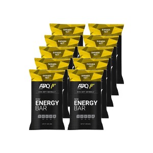 ATAQ Banana Nut Raw Energy Bar - 10 bars, 1.6 oz - 1 of 2