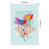 Amanti Art Floral Line Simplicity by Incado Canvas Wall Art Print Framed 23 x 33-in. - 4 of 4