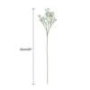 Unique Bargains Baby's Breath 3-Branch Artificial Flowers for Wedding Decoration - 2 of 4