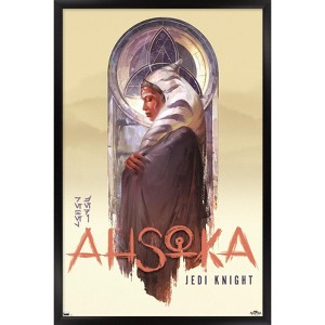 Trends International Star Wars: Ahsoka - Jedi Knight Framed Wall Poster Prints - 1 of 4