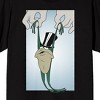 Looney Tunes Michigan J Frog The Marionette Adult Black Crew Neck Short Sleeve T-shirt - 2 of 3