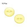 Unique Bargains Round Resin 2-Hole Fish Eye Craft Replacement Sewing Button 10 Pcs - 3 of 4