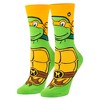 Odd Sox, Nickelodeon TMNT Teenage Mutant Ninja Turtles, 90's Cartoon, Fun Socks - 2 of 4