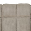 MAYEERTY Recliner Chair, Corduroy Fabric Reclining Chair with Adjustable Backrest for Living Room, Beige - 4 of 4