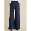 VENUS Womens Smoothing Ponte Wide-Leg Pants - 4 of 4