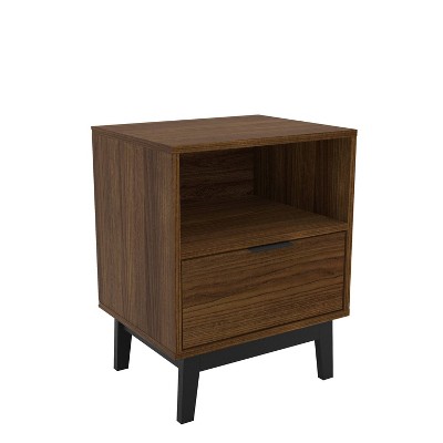 Victoria 1 Drawer Nightstand - Polifurniture