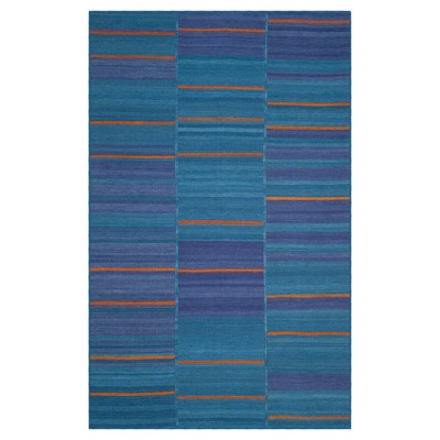 Kilim Rug - Blue- (4'x6') - Safavieh