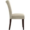 Set of 2 Bryant Upholstered Parsons Dining Chairs Light Brown - Inspire Q: Rubberwood Frame, Polyurethane Upholstery - 3 of 4