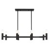 Livex Lighting Copenhagen 8 - Light Chandelier in  Black - 3 of 4