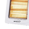Brentwood H-Q1000Q 1,000-Watt-Max Portable Quartz Space Heater, White - 3 of 4