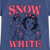 Girls' - Disney - Snow White Sketch Fitted Short Sleeve Graphic T-Shirt - 2 of 4