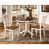 2pc Whitesburg Dining Room Side Chair Cottage White - Signature Design by Ashley - image 3 of 4