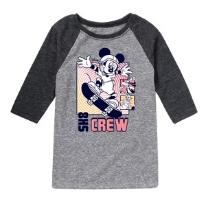 Boys' - Disney - Mickey & Friends Raglan Graphic T-Shirt - 1 of 4