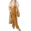 Women's Mongolian Fur Trench Coat - JAYLEY - 4 of 4