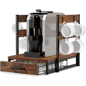 K-Cup Holder for Keurig, 35-Pod Capacity Coffee Station Organizer with Cup Rack - 1 of 4