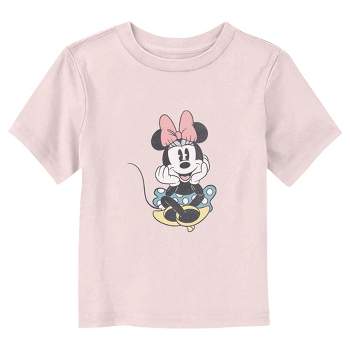 Disney Minnie Mouse Princess The Belle Little Lilo Girls Toddler Little Moana Birthday Kid : Target &stitch To T-shirt Mermaid Frozen