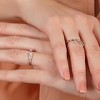 Lucy Quartermaine Skinny Drip Open Ring - Sleek Sterling Silver Design - 4 of 4