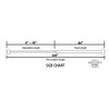 Exclusive Home 84"-160" Napoleon Indoor/Outdoor Curtain Rod - Matte Silver: Adjustable Patio & Sliding Door Rod - 4 of 4