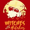 Junior's Design By Humans Halloween Camping Witches Hitches Funny By RedBirdLS T-Shirt - 2 of 3