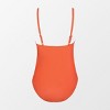 Women's Maternity Spaghetti Straps Ruched One Piece Swimsuit -Cupshe - 3 of 4
