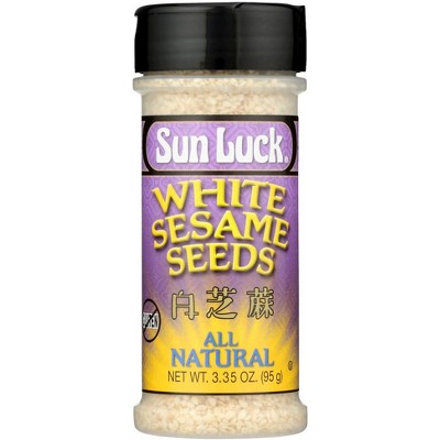 Sun Luck White Sesame Seed - 6 pack, 3.35 oz