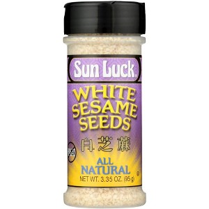 Sun Luck White Sesame Seed - 6 pack, 3.35 oz - 1 of 1