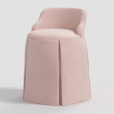 Pink vanity online chair