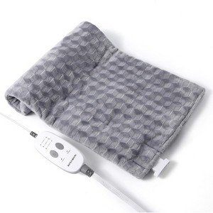 GustoWave 12" x 24" Portable Electric Heating Pad for Back Pain Relief - 1 of 4