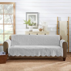 Armless Chaise Quilted Furniture Cover 