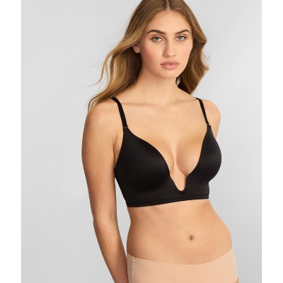 Dominique Women's Uma U-Plunge Convertible Strapless Bra - 4000 42C Black