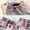 Clotth Womens Small Bifold PU Leather Wallet with RFID Blocking, Large Capacity & Wrist Strap | Easy to Use for Everyday Carry, Travel - 4 of 4