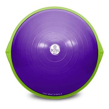 Bosu 72-10850 Home Gym Equipment The Original Balance Trainer 65 cm Diameter, Purple and Green